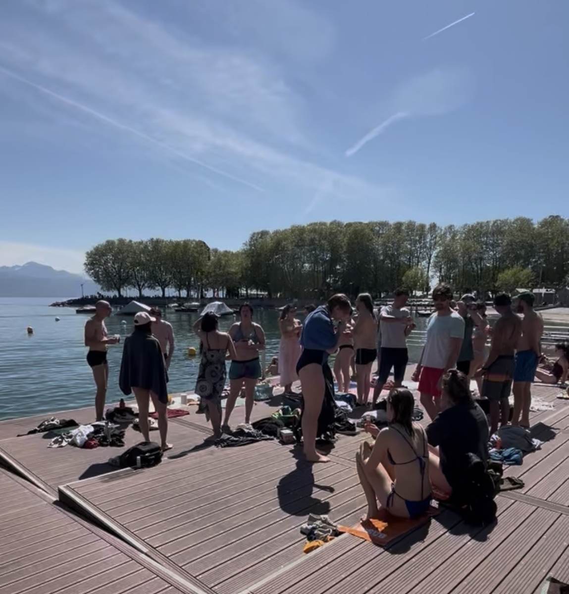 Baignade de clôture, Ouchy · Lausanne